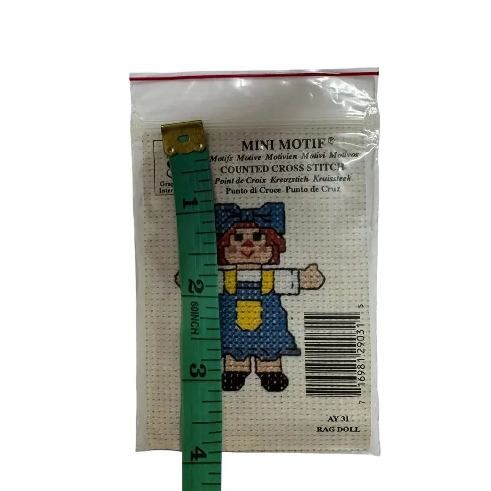 Vintage Mini Motif *NEW* Ragdoll Counted Cross Stitch Kit GRAPHWORKS INT’L AY31